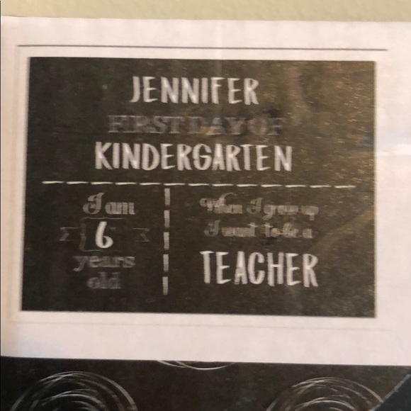 First Day Of school memory board - Picture 5 of 6